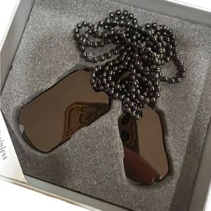 Things Remembered Dog Tags Necklace